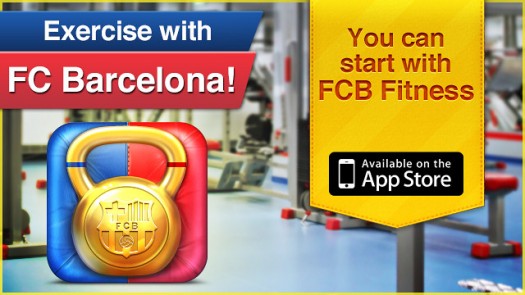 Disponible la FCB Fitness, la primera aplicación del Programa FCB Apps