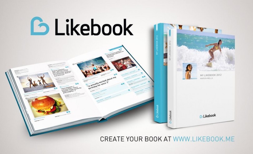 Likebook, que permite convertir el timeline en un libro impreso en papel.